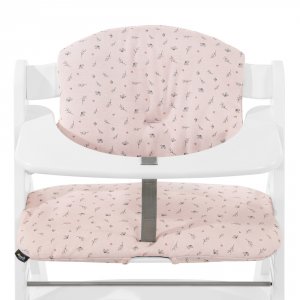 Coussin de chaise haute select jersey flowers rose Hauck