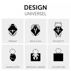 Couverture cosy snuggle n dream Hauck