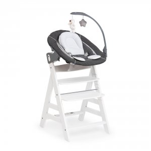 Transat balancelle alpha deluxe melange grey Hauck