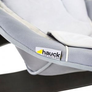 Transat balancelle pour chaise haute évolutive alpha 2en1 stretch grey Hauck