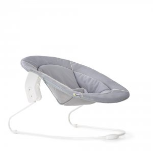 Transat balancelle pour chaise haute évolutive alpha 2en1 stretch grey Hauck