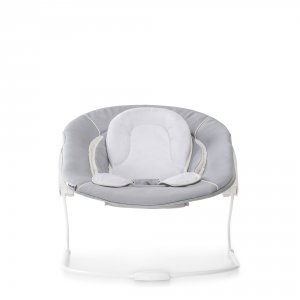 Transat balancelle pour chaise haute évolutive alpha 2en1 stretch grey Hauck