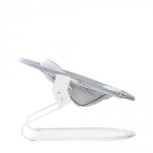 Transat balancelle pour chaise haute évolutive alpha 2en1 stretch grey Hauck