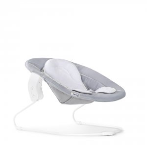 Transat balancelle pour chaise haute évolutive alpha 2en1 stretch grey Hauck