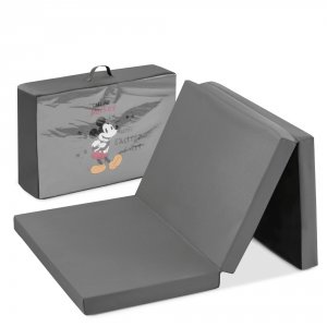 Matelas pour lit parapluie 60x120 cm mickey mouse grey Hauck