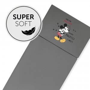 Matelas pour lit parapluie 60x120 cm mickey mouse grey Hauck