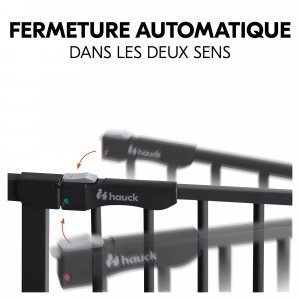 Barrière de sécurité clear step autoclose Hauck