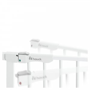 Barrière de sécurité clear step autoclose avec extention Hauck