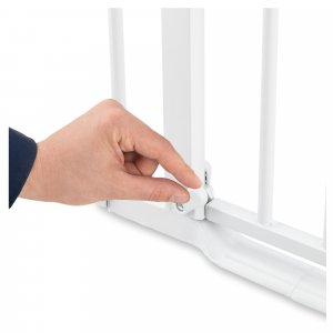 Barrière de sécurité clear step autoclose avec extention Hauck