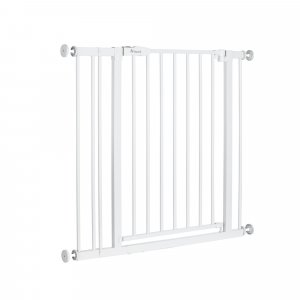 Barrière d'escalier open n stop 2 avec extention +9 cm white Hauck