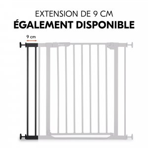 Extension pour barrière de sécurité 21 cm black Hauck