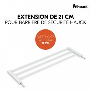 Extension pour barrière de sécurité 21 cm white Hauck