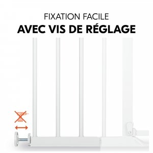 Extension pour barrière de sécurité 21 cm white Hauck