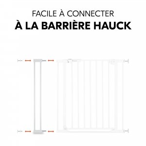 Extension pour barrière de sécurité 9 cm white Hauck
