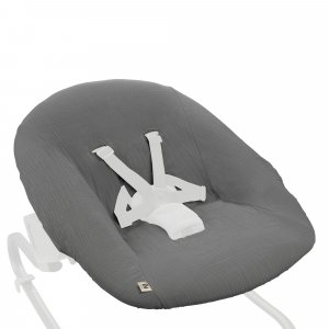 Housse pour transat bébé dark grey Hauck