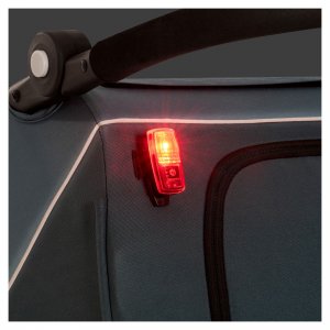 Remorque à vélo dryk duo ocean green Hauck