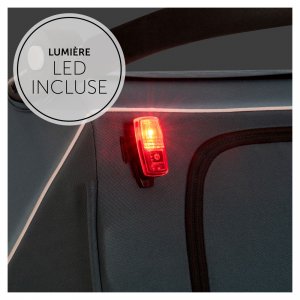 Remorque à vélo dryk duo ocean green Hauck