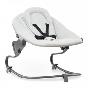 Transat balancelle pour chaise haute alpha+ premium light grey Hauck