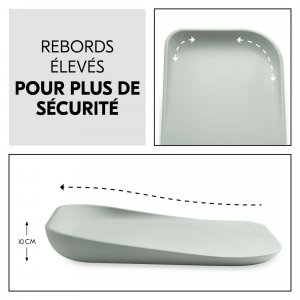 Matelas à langer en mousse soft change n clean sage Hauck