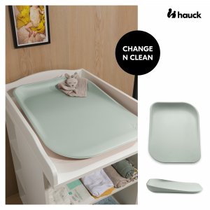 Matelas à langer en mousse soft change n clean sage Hauck