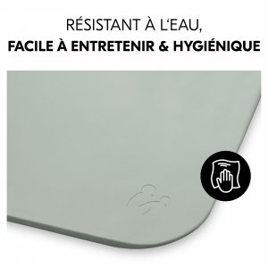 Matelas à langer en mousse soft change n clean sage Hauck