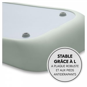 Matelas à langer en mousse soft change n clean sage Hauck