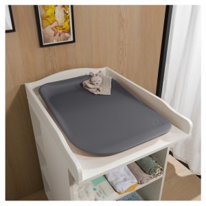 Matelas à langer en mousse soft change n clean anthracite Hauck