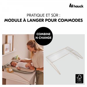 Plan à langer pour commode combine n change Hauck