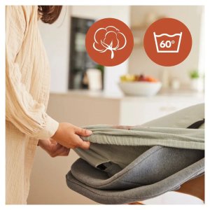 Pack chaise haute évolutive avec transat alpha start n grow set Hauck
