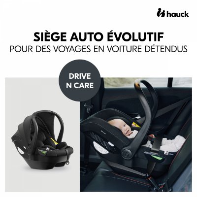 Siège auto bébé drive n care black