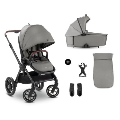 Poussette duo comfort n care air set dark grey