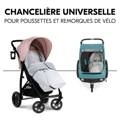 Chancelière hiver universelle grey