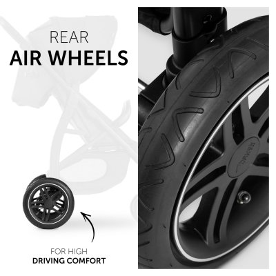 Poussette rapid 4d air black