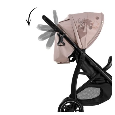 Poussette rapid 4d minnie mouse rose