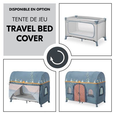 Lit parapluie dream and play plus dusty-blue