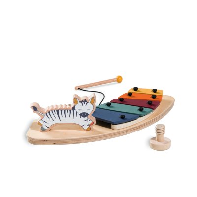 Jeux pour plateau de chaise haute en bois play music