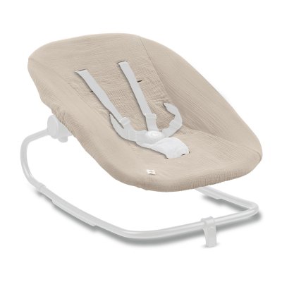 Housse pour transat bébé beige clair