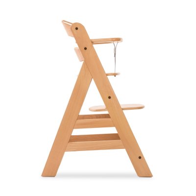 Chaise haute évolutive alpha naturel + newborn set pre grey