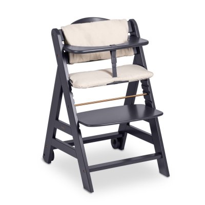 Chaise haute évolutive beta+ dark grey
