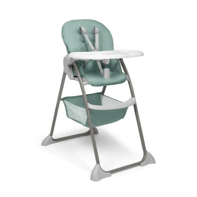 Chaise haute pliable compacte n fold dusty-mint