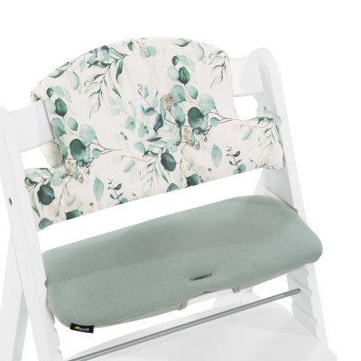 Coussin de chaise haute select jersey leaves mint