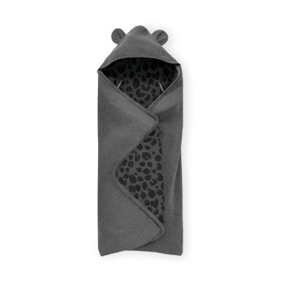 Couverture enveloppante cosy snuggle n dream leo grey