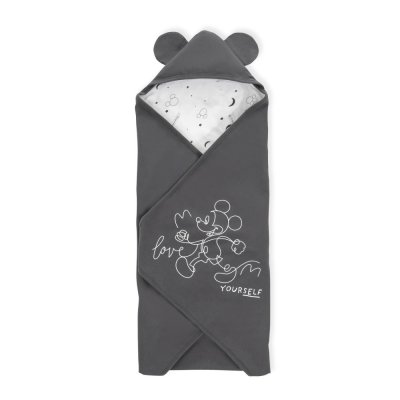 HAUCK Couverture cosy snuggle n dream mickey mouse anthracite