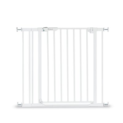 Barrière d'escalier clear step autoclose 2 avec extention +9 cm white