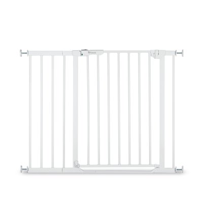 Barrière d'escalier clear step autoclose 2 avec extension +21 cm white
