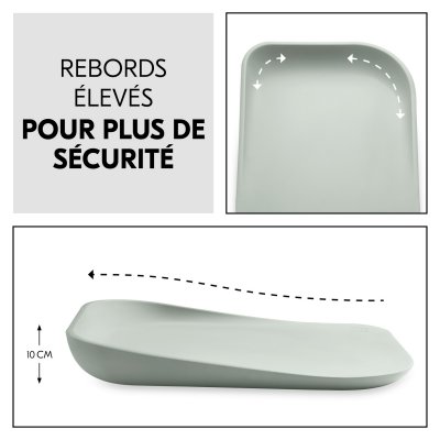 Matelas à langer en mousse soft change n clean sage