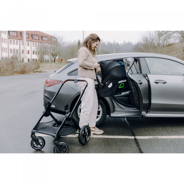 Siège auto bébé drive n care black Hauck