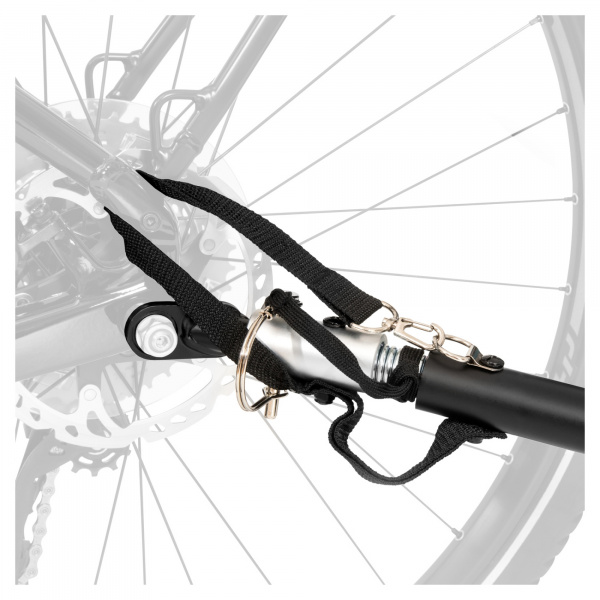 Remorque de vélo dryk duo melange grey Hauck