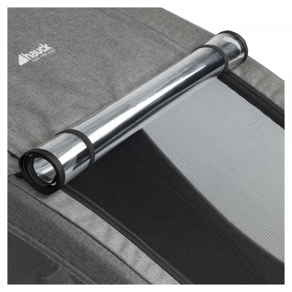 Remorque de vélo dryk duo melange grey Hauck