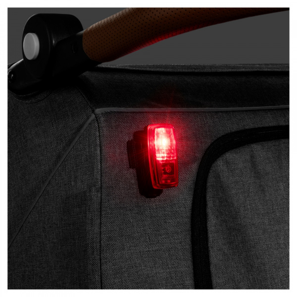 Remorque de vélo dryk duo melange grey Hauck